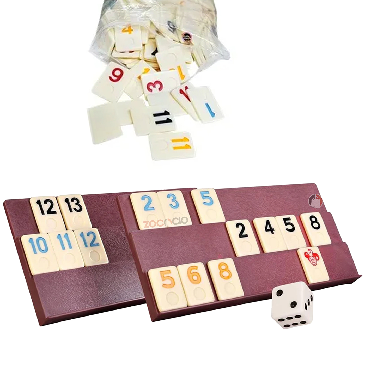 Miniatura 3 de Juego De Mesa Rummy Clásico De Estrategi